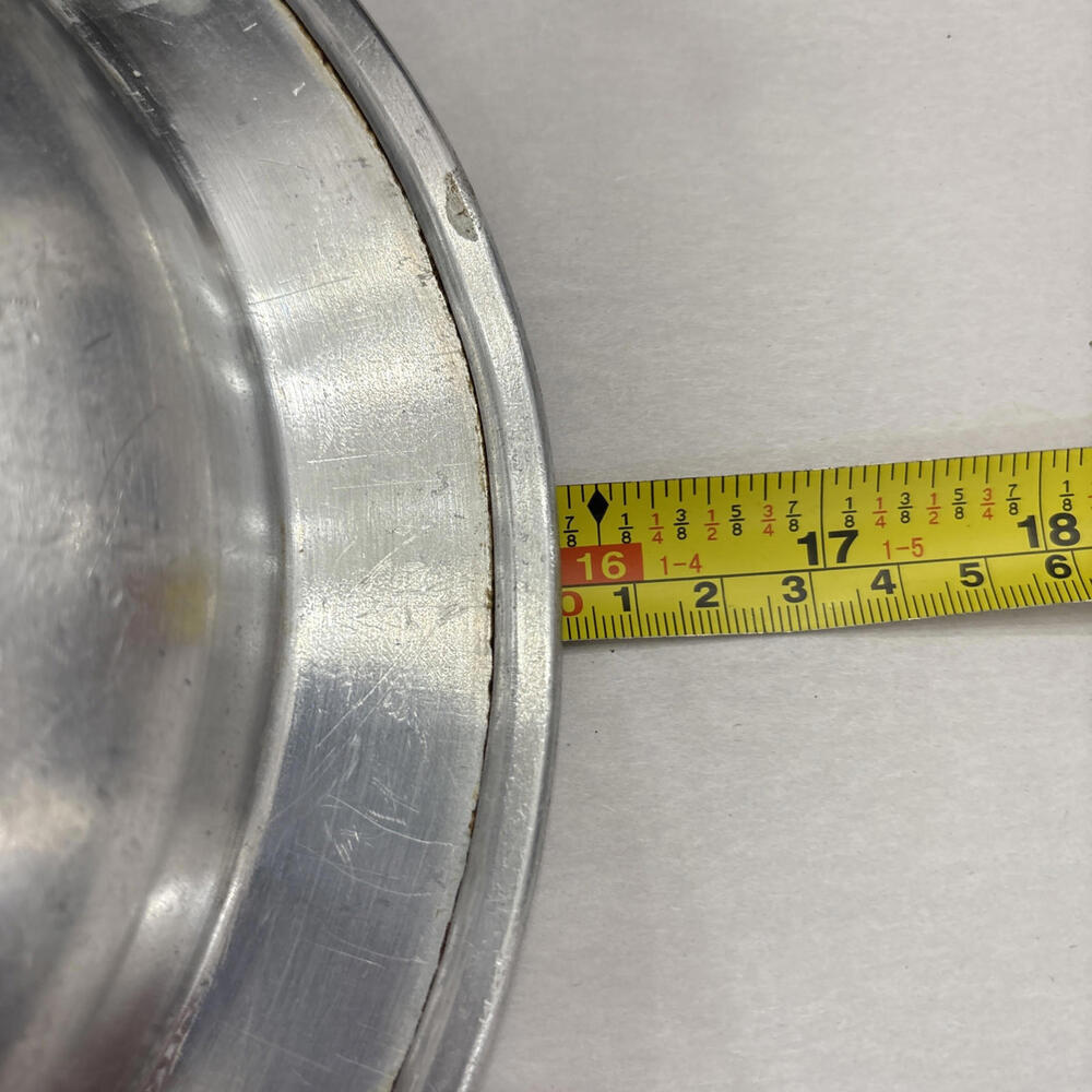 Vintage U.S.N. Aluminum Serving Platter, Enlisted Serving Platter WWII US Navy​ - Picture 3 of 10